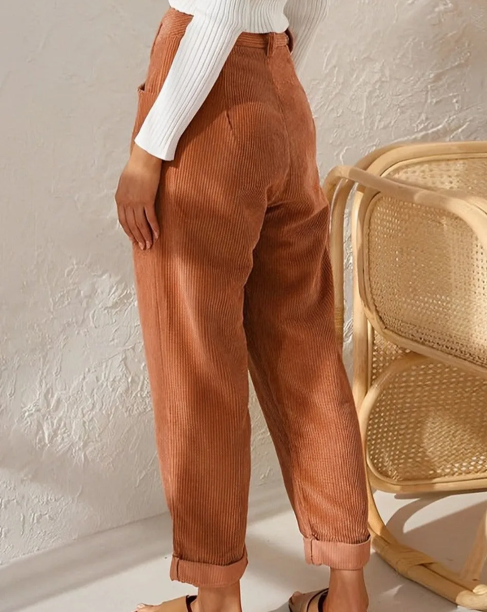 JENA™ - STYLISH CORDUROY TROUSERS