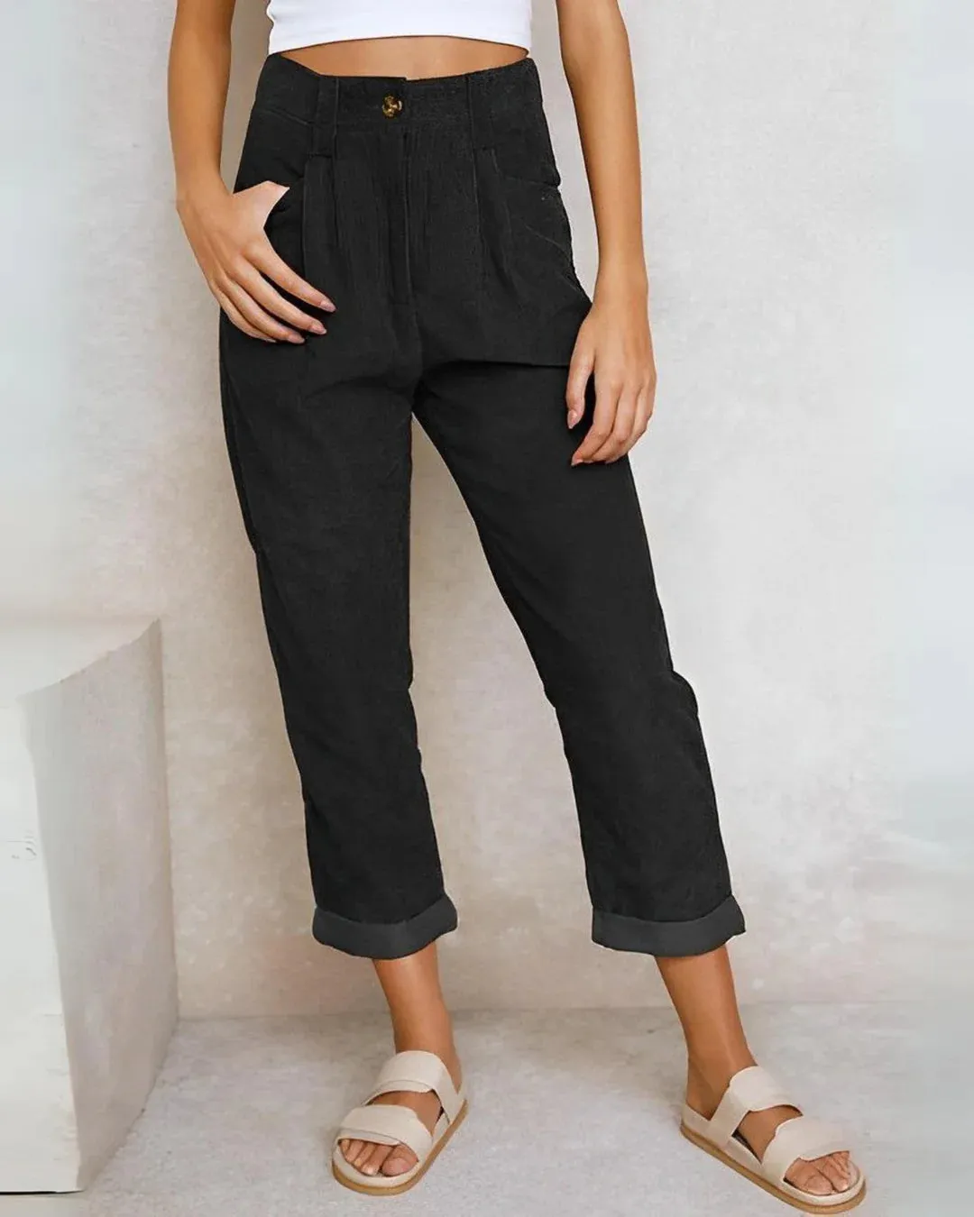 JENA™ - STYLISH CORDUROY TROUSERS