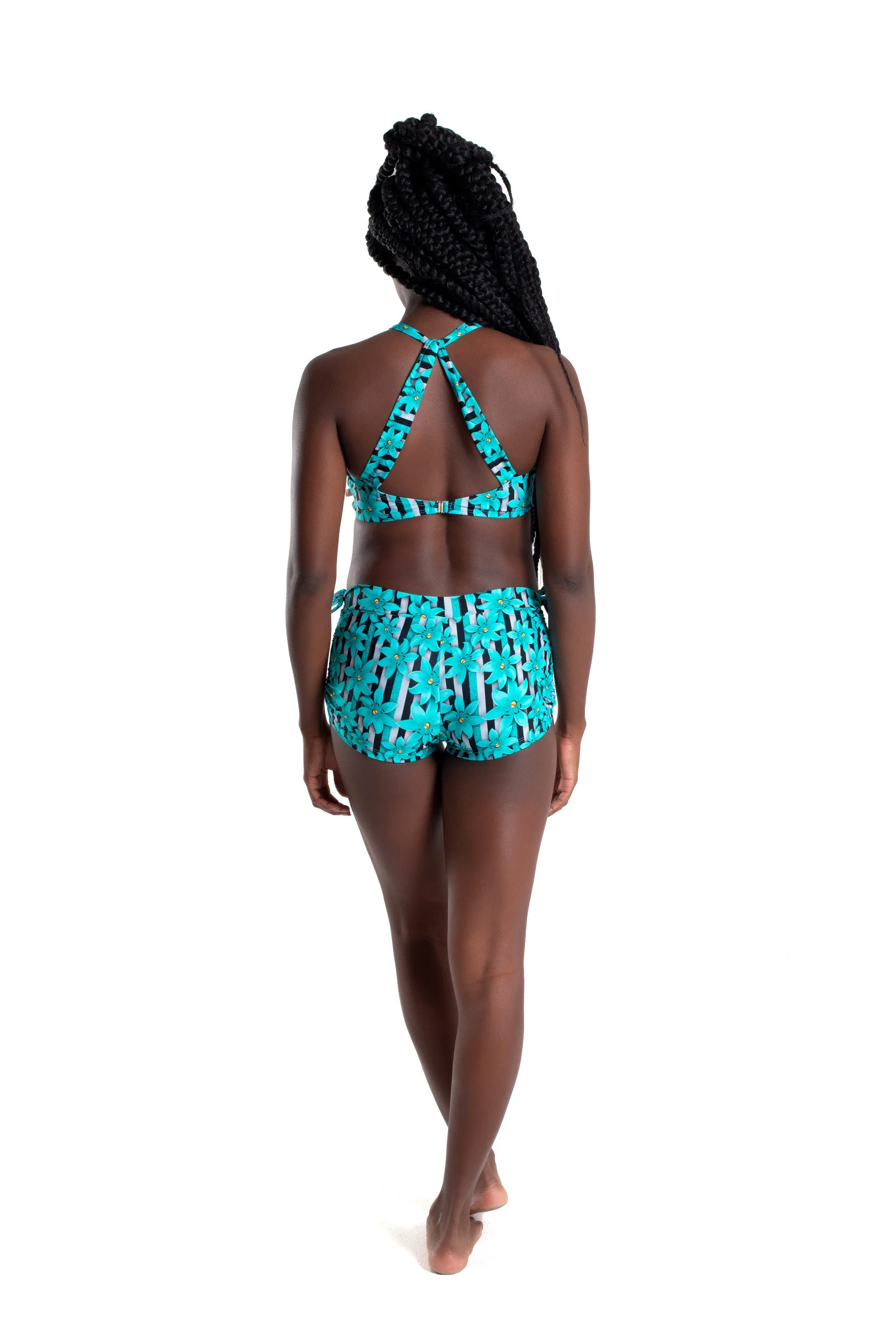 Kali Top, Italian Floral, Cool Form Light
