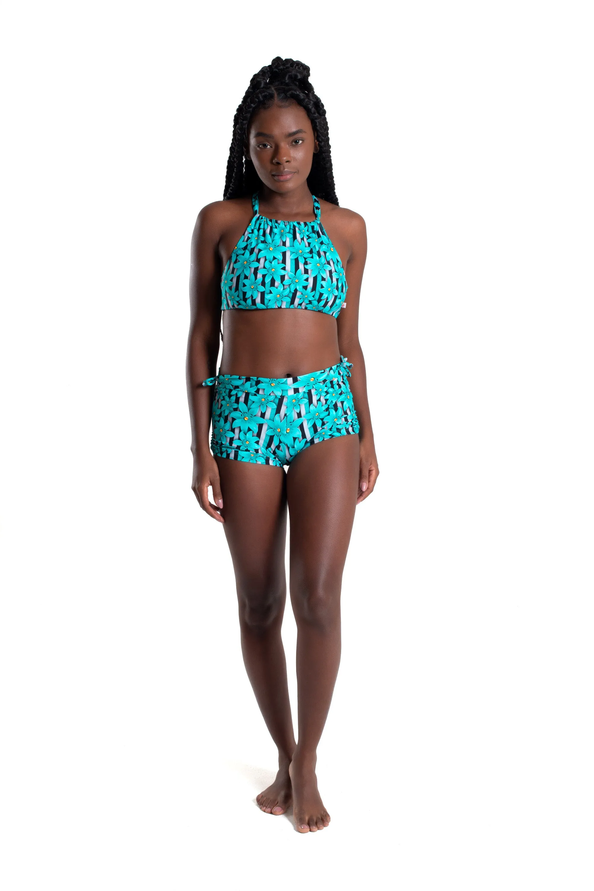 Kali Top, Italian Floral, Cool Form Light