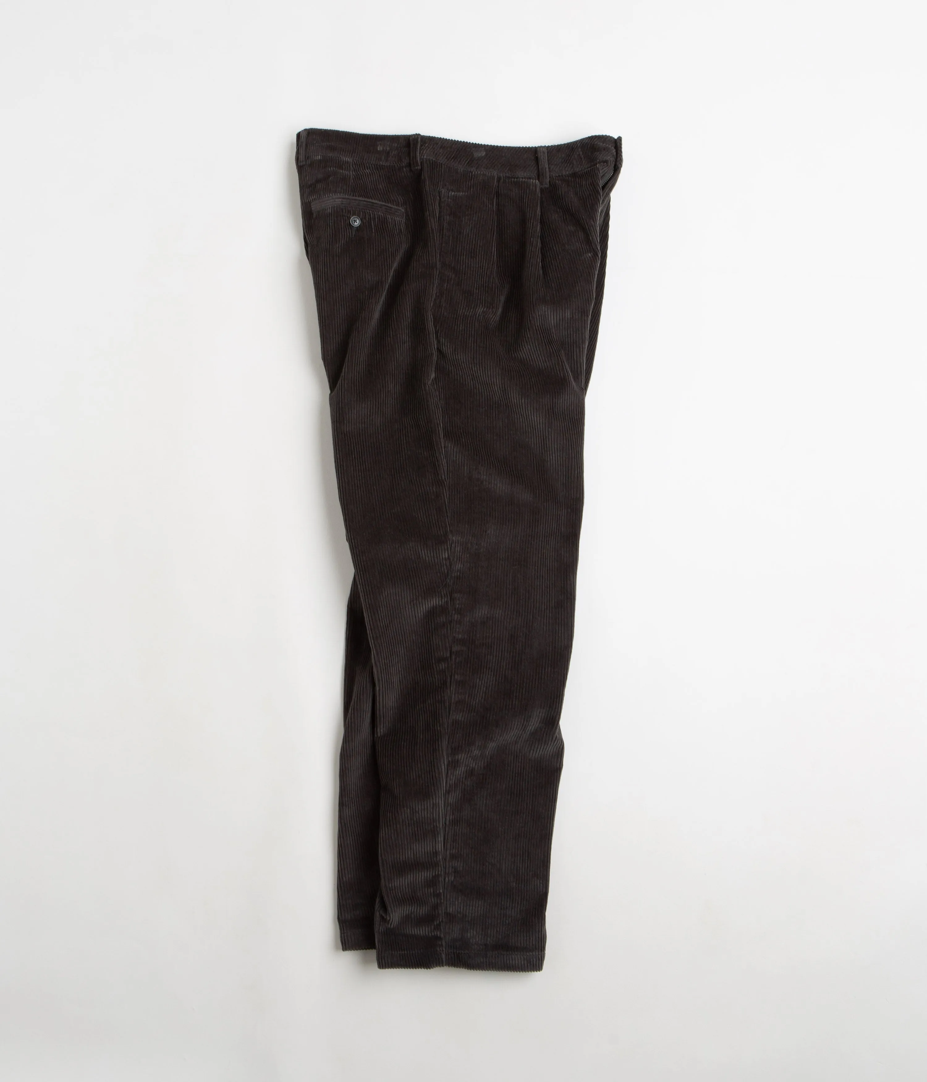 Pop Trading Company Corduroy Suit Pants - Anthracite