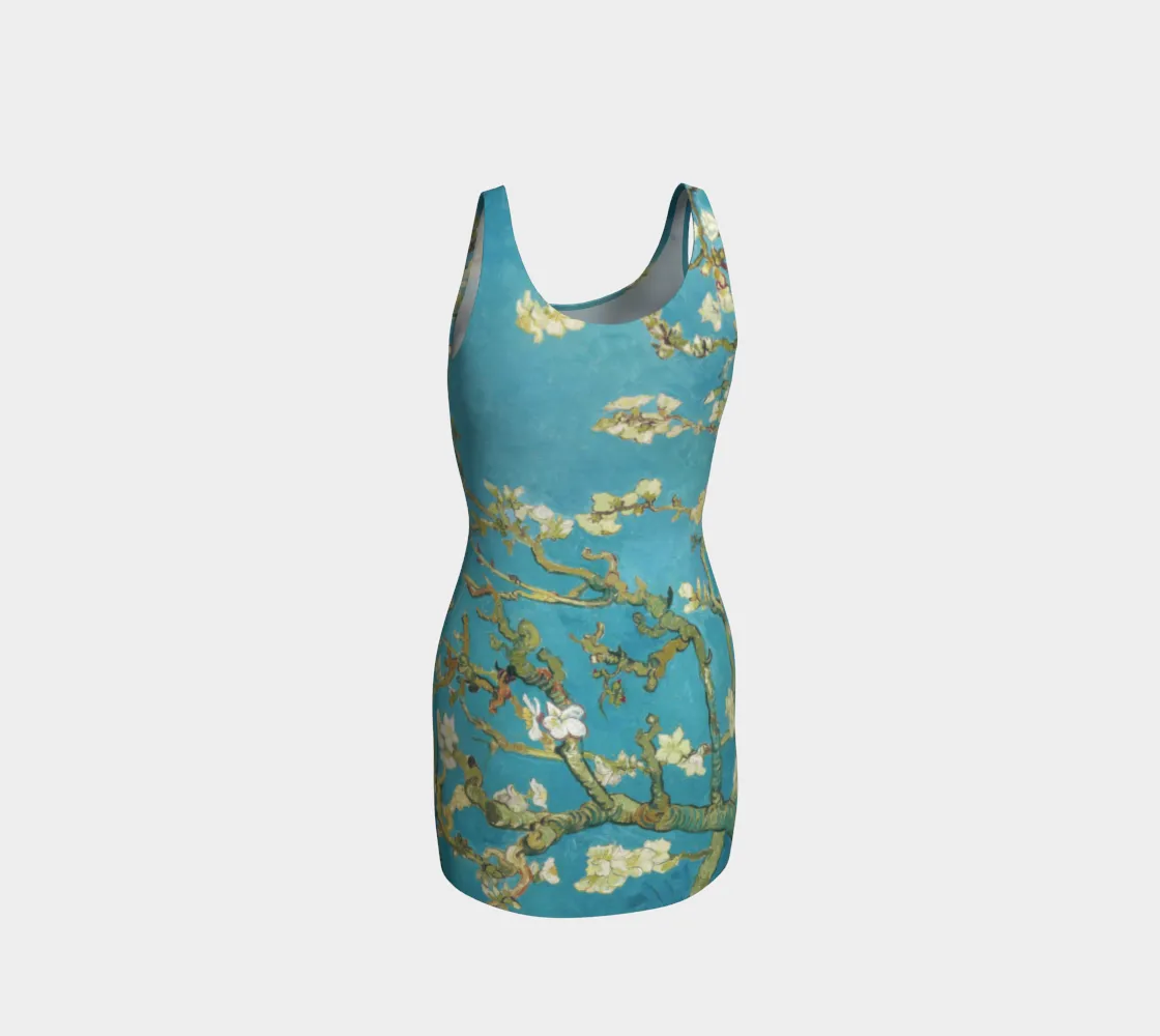Van Gogh Almond Blossoms Bodycon Dress